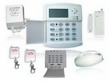 40 Defence Zones LCD Display Voiced Intelligent Burglar Alarm System (Wireless&Wired)